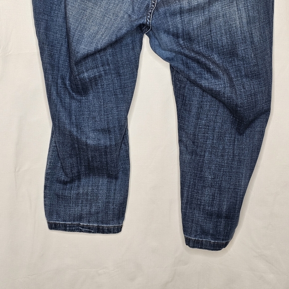 Kut From The Kloth Lauren Straight Leg Crop Jeans Blue Size 20W - Picture 7 of 12